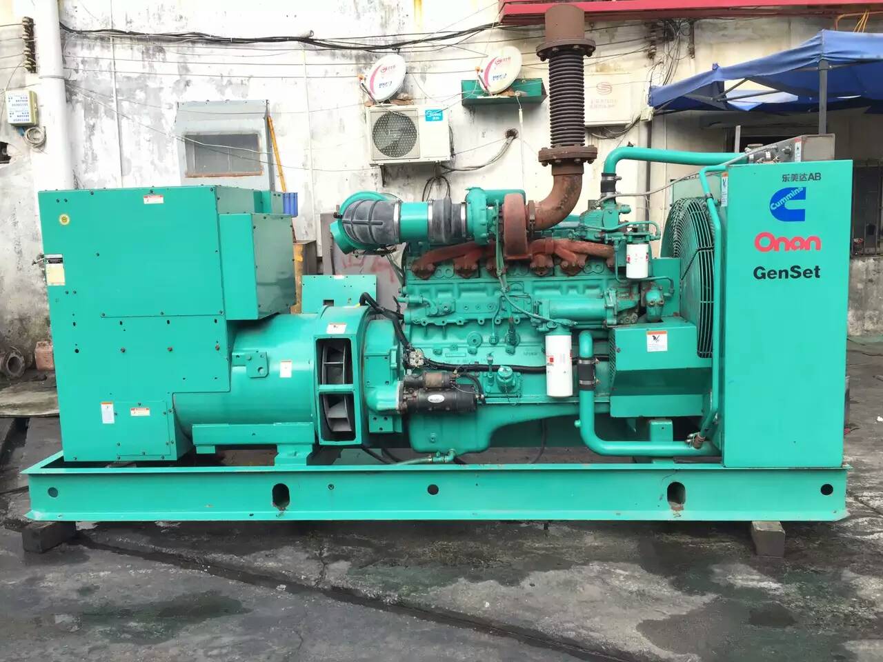 浈江租赁发电机-柴油发电机不正常冒烟的原因